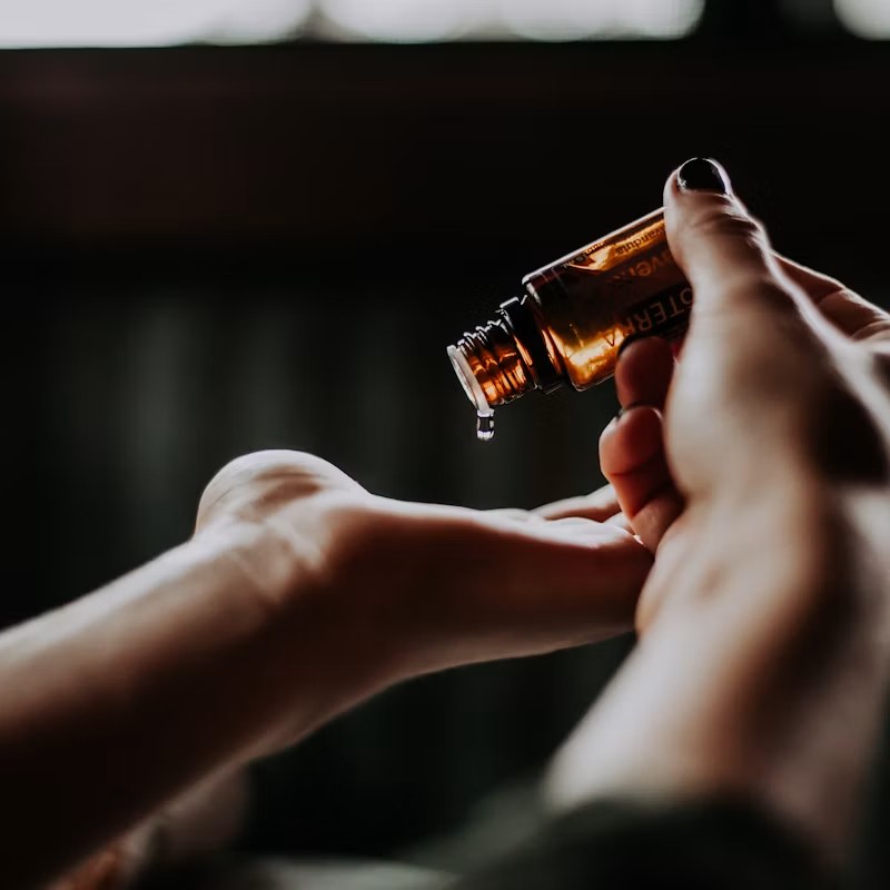 Aromatherapy essential oils used in treatments